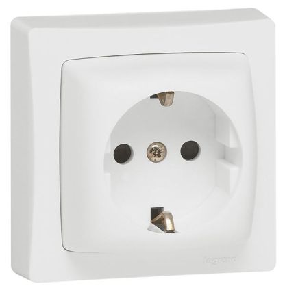 Legrand 086031 socket SCHUKO AP KS, (white)