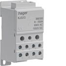 Hager KJ02G distribution block 500A for flat copper