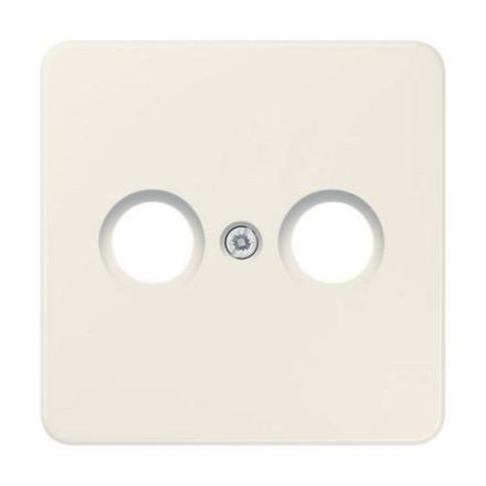Jung 561TV cover for antenna sockets, thermoplastic, CD series, white