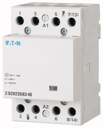 Eaton Z-SCH230/63-40 installation contactor, 230VAC, 4S, 63A , 248856