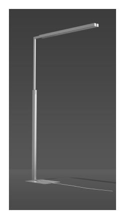 RZB 312249.0045.1.19 Less is more 27 90W 4000K H2 LED floor lamp