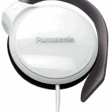 Panasonic RP-HS46E white clip earphones