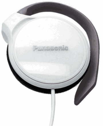 Panasonic RP-HS46E white clip earphones