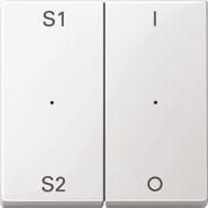 MERTEN MEG5228-0319 Rocker 2-way polar white glossy