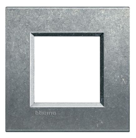 Bticino LNA4802NA Light frame ALU NATUR 2-mod , (natural)