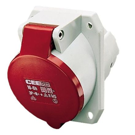 Mennekes 145 16A5P 6H400V IP44 surface-mounted box
