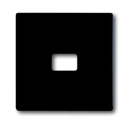 Busch-Jaeger 1720-885 rocker, open for red pull switch cap, matt black