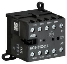 ABB Stotz-Kontakt KC6-31Z-05, miniature auxiliary contactor 220-240VDC, GJH1213001R0315