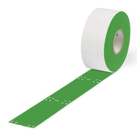 Wago 211-836/000-018 cable marking green/yellow roll plastic