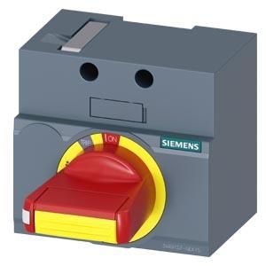 Siemens 3VA9157-0EK15 front rotary operator emergency stop IEC for 3VA1 100/160