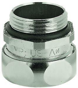 Flexa 15011340025 US-M AD27 M25x1,5 nickel-plated brass metal safety screw connection