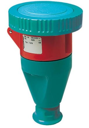 Walther 7339 5x32A CEE coupling
