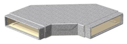 Wichmann IFFW080050v Instafix BKI 90° 100x80x50mm galvanized flat angle