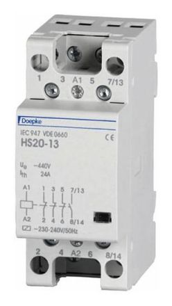 Doepke HS 2-230AC/25-30 installation contactor, 09980443