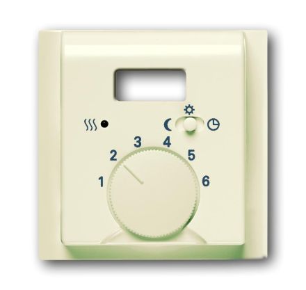 Busch-Jaeger 1795 TA-72 central plate, for room temperature controller ivory/white