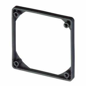 Mennekes 19272000 mounting flange 77 x 85 black