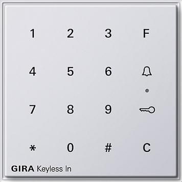 Gira 260566 Gira Keyless In code keypad Gira TX_44 (WG UP) pure white