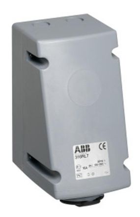 ABB Stotz-Kontakt 316RL7 AP wall socket, 2CMA168397R1000