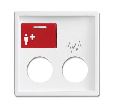 Busch-Jaeger 2548-071 D-84 central plate studio white
