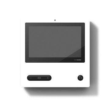 Siedle AVP 870-0 WH/S Access video panel in high-gloss white/black