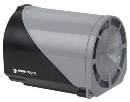 Werma 14400067 BWM 32 tones 115VAC BK/GY multi-tone siren