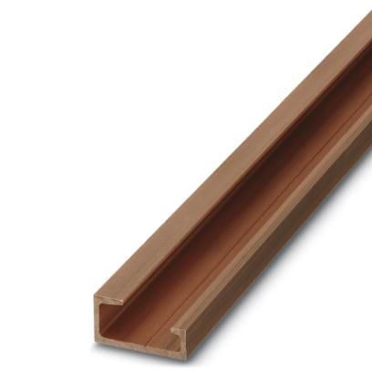 Phoenix Contact 1201280 NS32 CU/120QMM 2000mm unperforated 32x15mm G-profile mounting rail