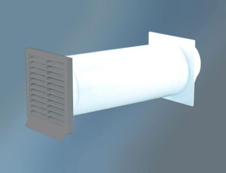 Quellmalz 12.34005G wall box Ø 150 mm GREY