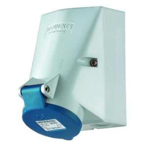 Mennekes 1856 wall socket TwinCONTACT 32A 4-pole 9h 230V IP44