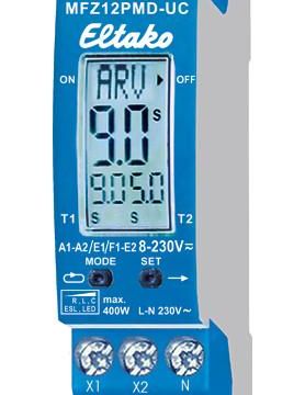Eltako 23001006 multifunction time relay MFZ12PMD-UC fully electronic