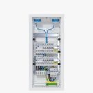 Hager VU48BV1 Volta UPV 4x12PLE 2x FI circuits small distribution board