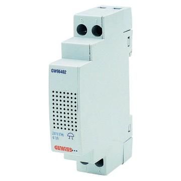 Gewiss GW96407 DIN rail device 230V 10VA 1TE buzzer