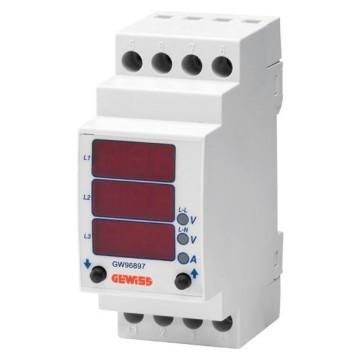 Gewiss GW96897 TENSIONE-CORRENTE MEASURING Multimeter