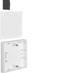 Berker 10071909 surface-mounted housing 1-way flat version, B.1/B.3 polar white matt Berker B.3