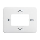 Busch-Jaeger 6435-24G central plate studio white high gloss