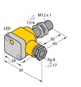 Turck 40110 BI2-G12SK-Y1X Inductive sensor