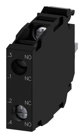 Siemens 3SU1400-1AA10-1QA0 2 contacts 1NO+1NC screw connection contact module