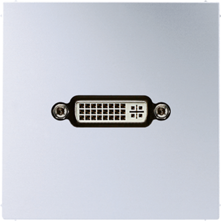 Jung MAAL1193 Multimedia connection system DVI, LS series, aluminum