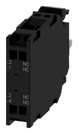 Siemens 3SU1400-1AA10-3FA0 with 2 switching elements 1S+1OE contact module