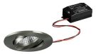 Brumberg 38453153 230V AC 6W 3000K nickel ma LED recessed ceiling spotlight