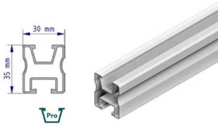 Schletter Solar 120020-04750 Pro35 4750mm module support profile