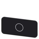 Siemens 3SU1900-0AC16-0QA0 label plate 12.5x27 O