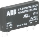 ABB Stotz-Kontakt CR-S024VDC1MOS, plug-in optocoupler Input= 24 V DC, Output= 2 A/24 V DC MOS-FET, 1SVR405510R3060