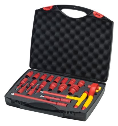 Wiha 43024 7208NK2001 insulated 1/2Z 21 pcs. including case