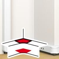Legrand 075621 inside corner 50x80, (pure white)