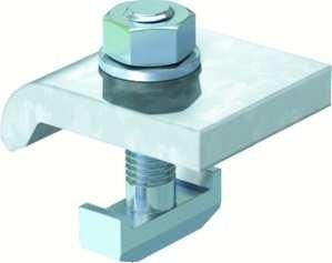 OBO Bettermann KWH 10 FT with hook screw H10mm clamping angle, 6355048