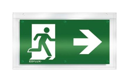EsyLux EN10079054 one-sided arrow right 24m EKW for SLX pictogram disc