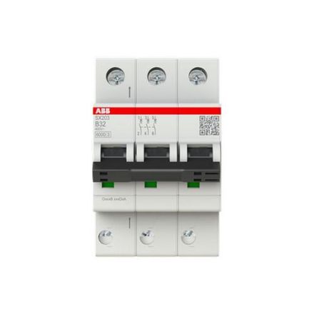 ABB Stotz-Kontakt 2CDS253003R0325 SX203-B32 Flexline B-Char.6kA 32A 3P circuit breaker
