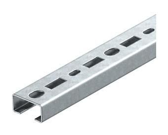 OBO Bettermann CMS3518P0700FS perforated slot width 16.5mm profile rail, 1104422
