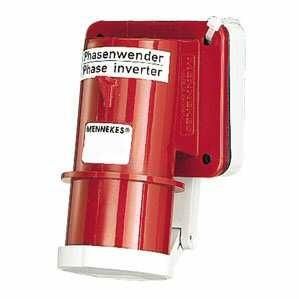 Mennekes 21241 32A 5P6H400V IP44 phase inverter