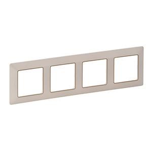 Legrand 754064 frame Valena Life 4-WAY MW/GOLD, (beige)